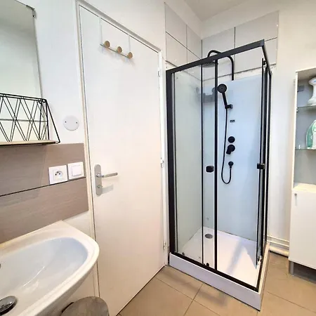 Le Bord Des Berges Studio Inn Reims Pour 2 아파트 *